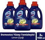 Domestos Yüzey Temizleyici Limon Çiçeği 1500 Ml 3 Adet