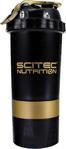 Domyos Shaker - Scitec Shaker - 500 Ml - 3 Bölmeli - Siyah / Gold