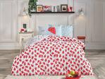 Doqu Home Strawberry Comforter Tek Kişilik Uyku Seti