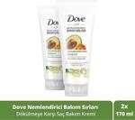 Dove Avokado Ve Kalendula Özlü Dökülmeye Karşı Saç Bakım Kremi 170 Ml X 2