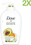 Dove Avokado Yağı Ve Kalendula Özlü Nemlendiricili Sıvı Sabun 500 Ml X 2 Adet