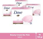 Dove Beauty Cream Bar Sabun Pink 400 Gr X4