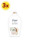 Dove Hindistan Cevizi Yağı Ve Badem Sütü Özlü 500 Ml 3'Lü Sıvı Sabun