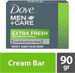 Dove Men Cream Bar Extra Fresh 90 gr Erkekler İçin Sabun