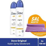 Dove Original 150 Ml 2 Adet Deo Spray