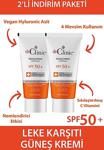 Dr. Clinic Güneş Koruyucu Krem Leke Karşıtı Spf 50 2 Li Set (50 Ml 50 Ml)