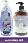 Dr. Lavender Lavanta Yağlı Şampuan Kepek Ve Dökülme Karşıtı 500 Ml + Bitkisel Lavanta Bebek Şampuanı 500 Ml