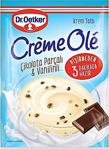 Dr. Oetker Creme Ole Çikolata Parçalı & Vanilinli Krem Tatlı 109 G