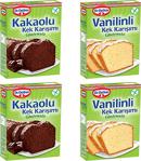 Dr. Oetker Glutensiz 2 Kakaolu Ve 2 Vanilinli Kek Karışımı Paket