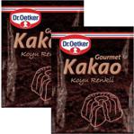 Dr. Oetker Gourmet 2'Li 50 Gr Koyu Renkli Kakao