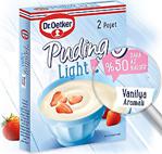 Dr. Oetker Light Vanilya Aromalı 50 Gr Puding