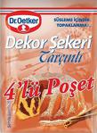 Dr. Oetker Tarçınlı 4'lü Dekor Şekeri