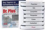 Dr. Plus Haftalık İlaç Saklama Ve Zamanlama Kutusu