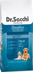 Dr. Sacchi Premium Sensitive Salmon 1 kg Yetişkin Kuru Köpek Maması - Açık Paket