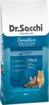 Dr. Sacchi Premium Sensitive Somonlu 15 kg Yetişkin Kuru Kedi Maması