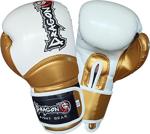 Dragon Carbon 5 Muay Thai Boks Ve Kick-Boks Eldiveni Beyaz 30115-P