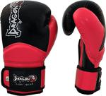 Dragon Carbon Muay Thai Boks Ve Kick-Boks Eldiveni Siyah Kırmızı