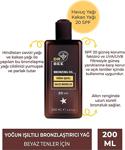 Dr.Bee Yoğun Işıltılı Bronzlaştırıcı Yağ Spf 20+ Açık Tenliler Için