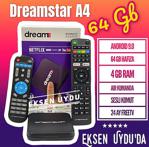 Dreamstar A4 4 Gb Ram 64 Gb Hafızalı 4K Ultra Hd Android Tv Box