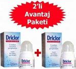 Driclor Anti Perspirant 20 ml 2 Adet Roll-On