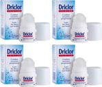 Driclor Anti Perspirant 20 ml 4 Adet Roll-On