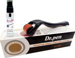 Dr.pen Dermaroller Titanyum 540 İğneli Siyah Derma Roller - 0.50 mm