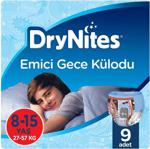 DryNites Erkek 8-15 Yaş 9'lu Emici Gece Külodu