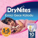 Drynites Kız Emici Gece Külodu 3-5 Yaş 10 Adet