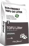 Dubex Original Tofu 6 lt Orjinal Kokusuz Topaklanan Kedi Kumu