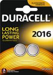 Duracell 2016 Lityum 2'li Düğme Pil