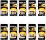 Duracell 312, Pr41 Kulaklık Işitme Cihazı Pili 6'Lı Paket (10 Paket) 4043752174748-10-01