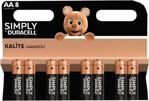 Duracell Aa8 Simply Pil