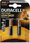 Duracell Aaa İnce Kalem Pil (2 Li Blister) (K.84)