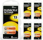 Duracell Activair 13 Numara Işitme Cihazı Pili 6X5 (30 Adet)