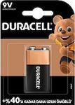 DURACELL Alkalin 6LR61 / MN1604 / Tekli 9 Volt Pil