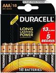 Duracell Alkalin AAA İnce Kalem Pil 18'li