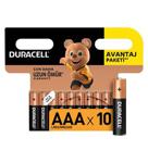 Duracell Alkalin Aaa Kalem Piller, 10'Lu Paket - 10' Lu