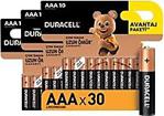 Duracell Alkalin Aaa İnce Kalem Piller, 30 Lu Paket