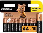 Duracell Basic AA Kalem Pil 10'lu Paket