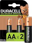 Duracell Hr6/Dx1500 2500Ma Şarjlı Aa Kalem Pil - 2 Adet