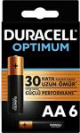 Duracell Optimum Alkalin Aa Kalem Piller 6'Lı Paket