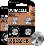 Duracell Özel 2032 Lityum Düğme Pil 3v, 8 Li Paket (dl2032/cr2032