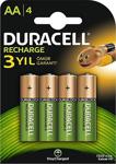 Duracell Rechargeable Aa 1300 Mh 4'Lü