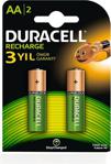 Duracell Şarj Edilebilir AA 1300 mAh 2'li Pil