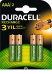 Duracell Şarj Edilebilir AAA 750 mAh 4'lü Pil