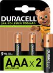 Duracell Şarj Edilebilir Aaa 900Mah Piller 2'Li 2 Paket