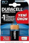 DURACELL TURBO MAX 9 VOLT PİL