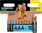 Duracell Ultra Alkalin Aaa İnce Kalem Piller, 30 Lu Paket