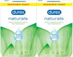 Durex Naturals 40'Lı Avantaj Paketi Prezervatif