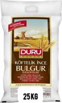 Duru 25 Kg Çiğ Köftelik Bulgur